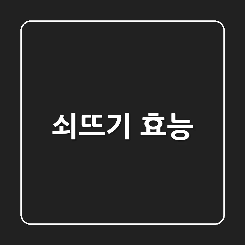 驚きの効果？쇠뜨기 효능、知って得する活用法とは