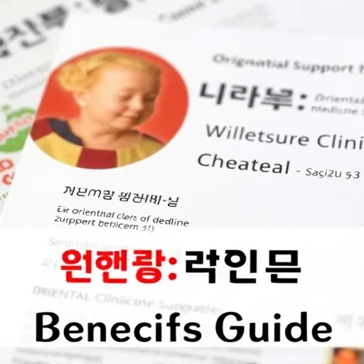 필수 체크: 건강보험 및 의료급여 한방 적용 범위 분석